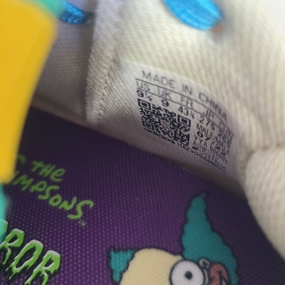 Adidas Freak 22 The Simpsons Krusty The Clown Football Cleats GW1782 Size 9.5